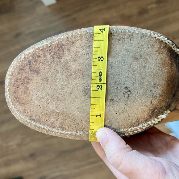 Vintage Justin Boots / Size 9/ Tricolored #5304 / Saddle Latigo/ 1998 main image 9